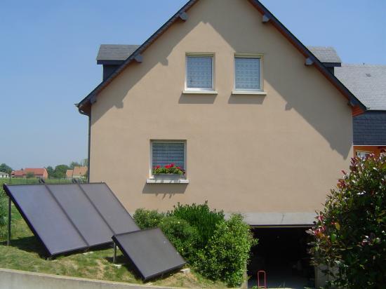 Installation de panneaux solaires à Gamaches (sol)